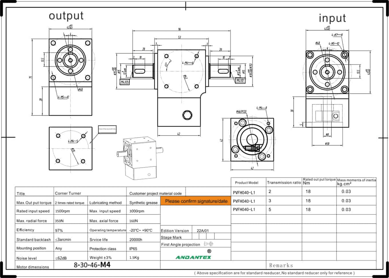 Andantex pvfh040 -5 ọrụ nke ndị ntụgharị akụkụ ziri ezi na forklift-01