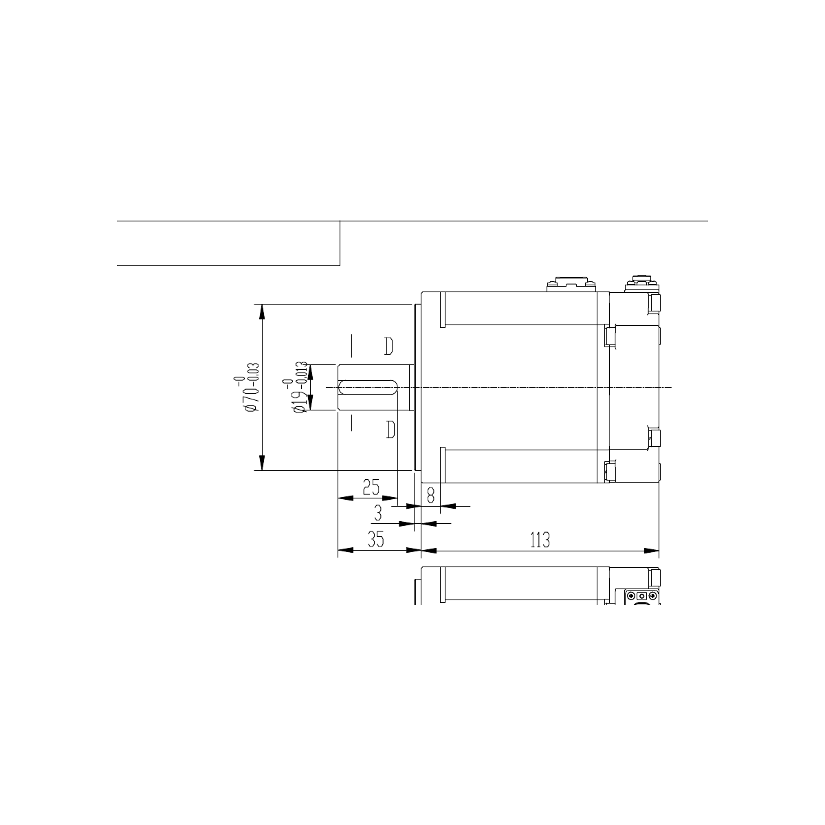 ANDANTEX 1000W 80 Flange 3000RPM 3.3NM Standard AC Servo Motor — Серводвигатели переменного тока